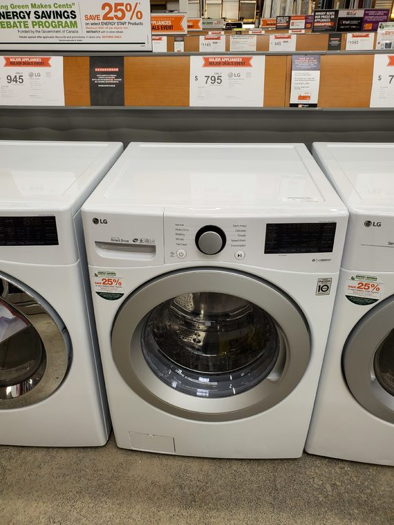 Home Depot LG Washer Rebate